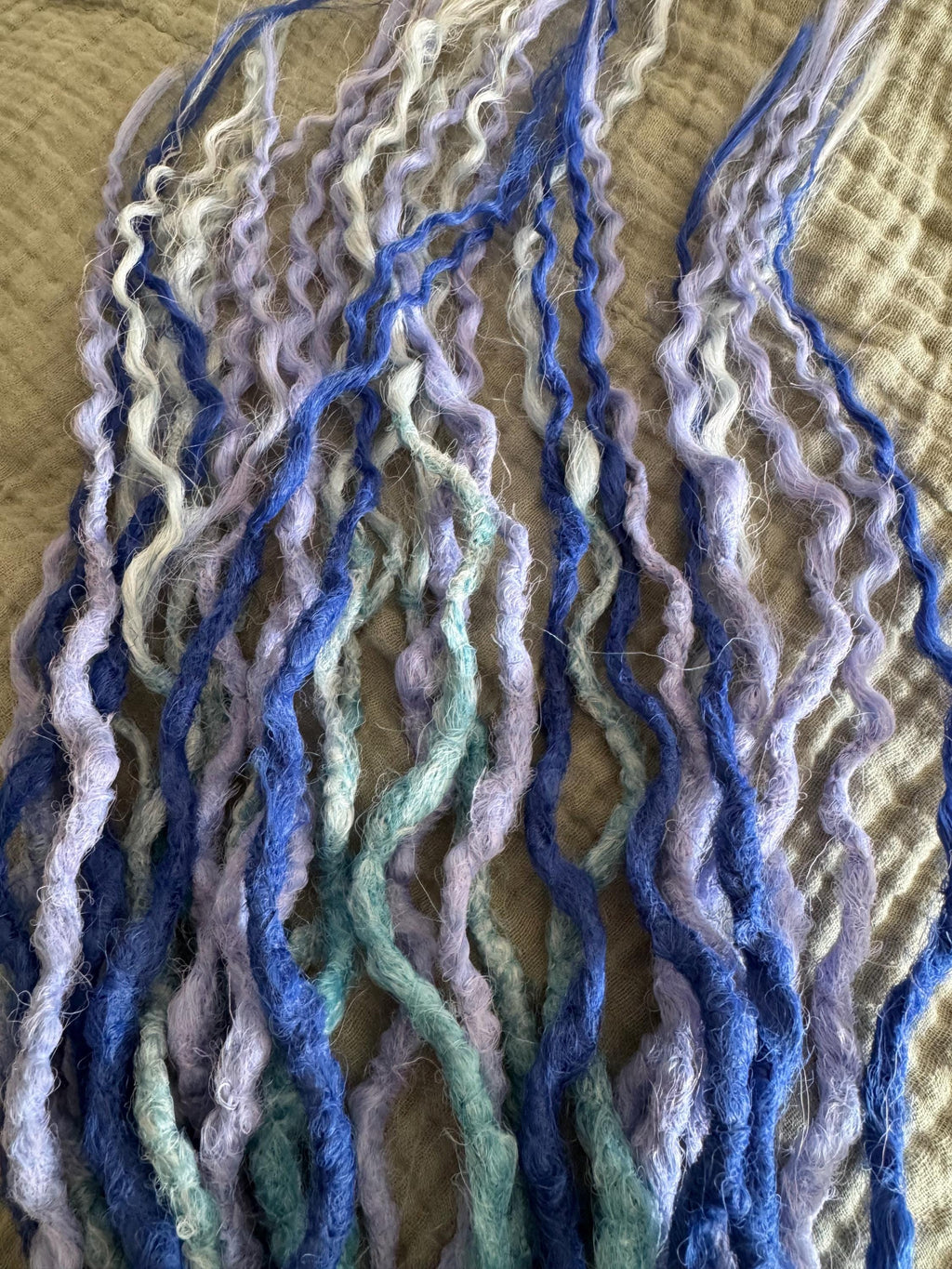 Sweet Dreams Double Ended Crochet Wavy Dreads | Brown Ombré Dread Set