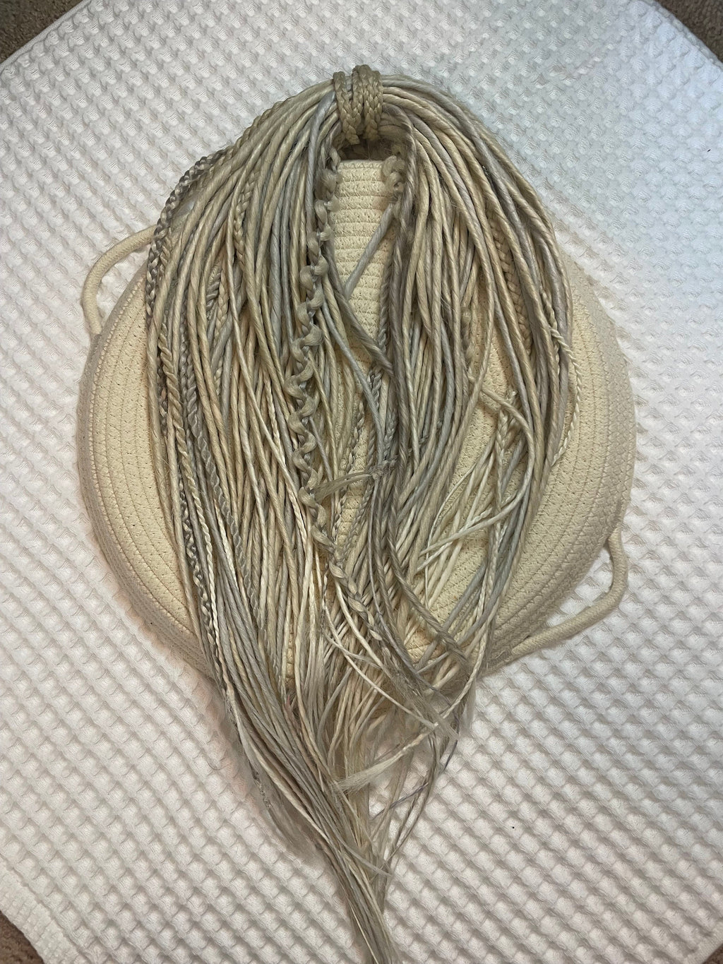 Blonde Thin Double Ended Dreads | Multi-Shade Blonde Dread Set