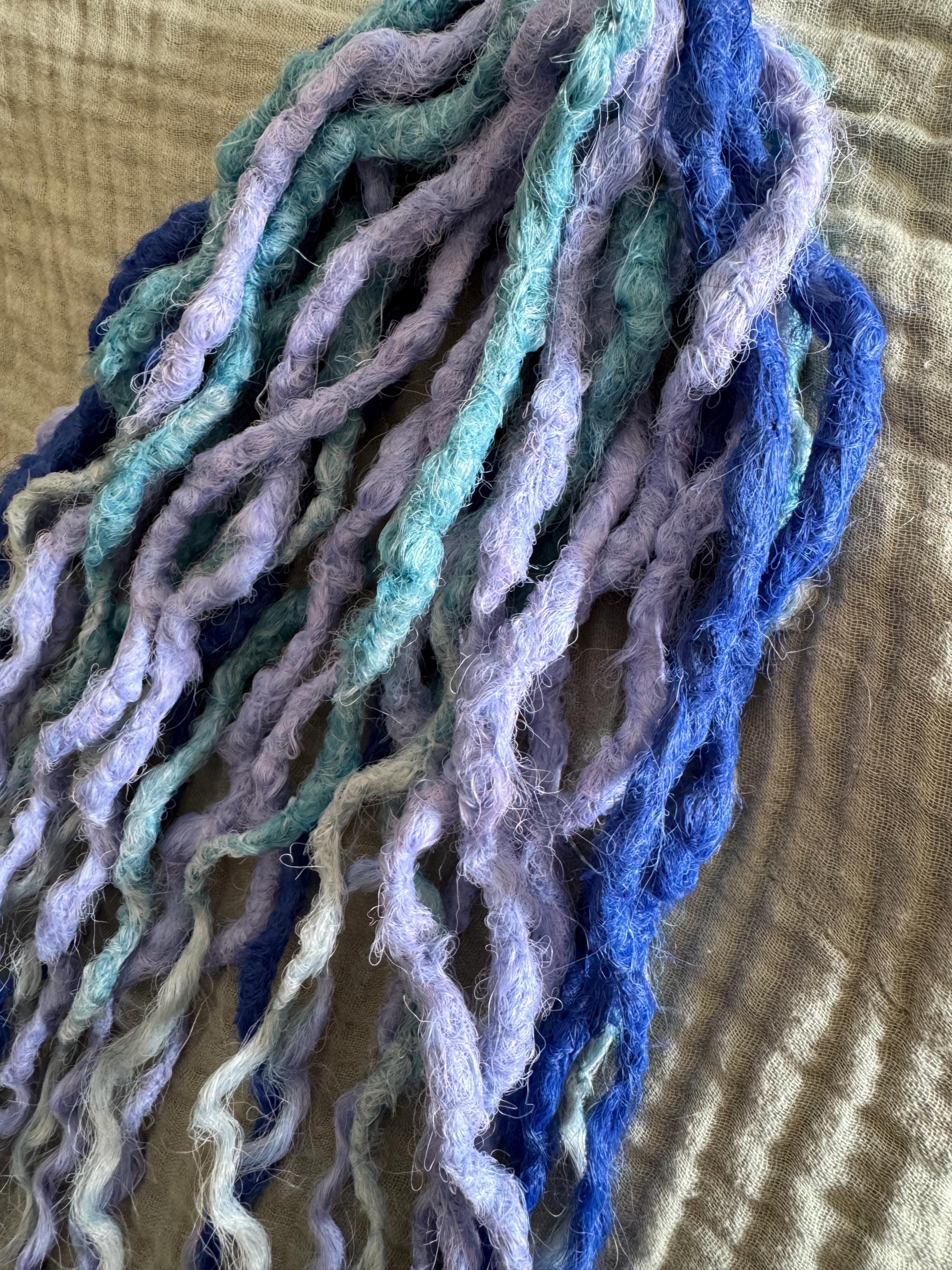 Sweet Dreams Double Ended Crochet Wavy Dreads | Brown Ombré Dread Set
