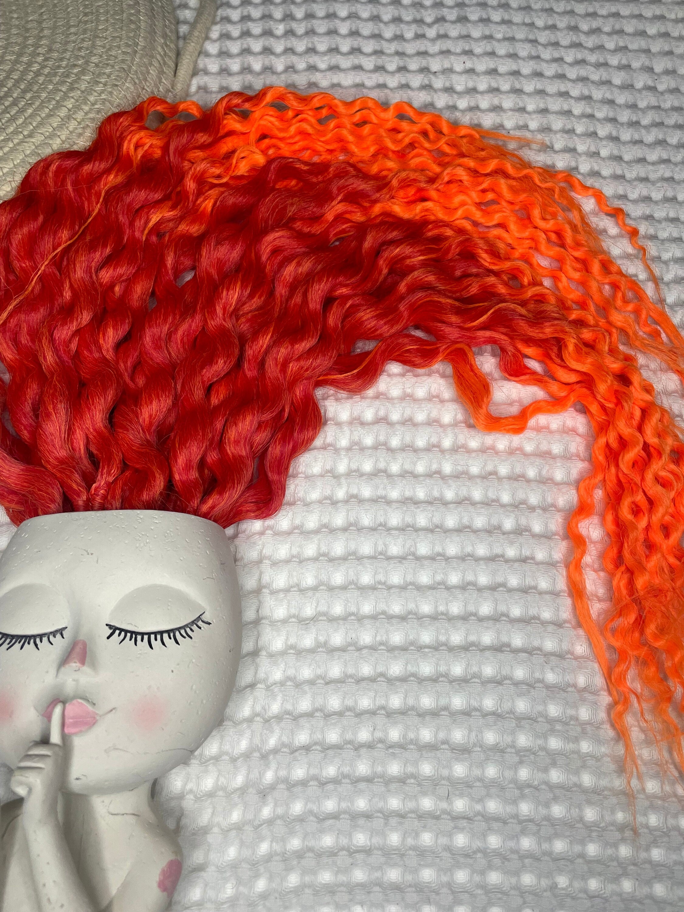 Fire Wavy double ended wavy boho dreads