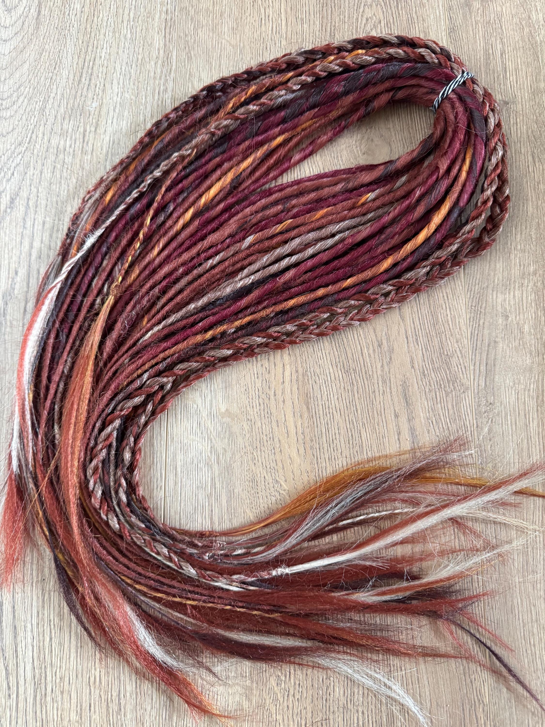 Cowboy Copper thin dreads