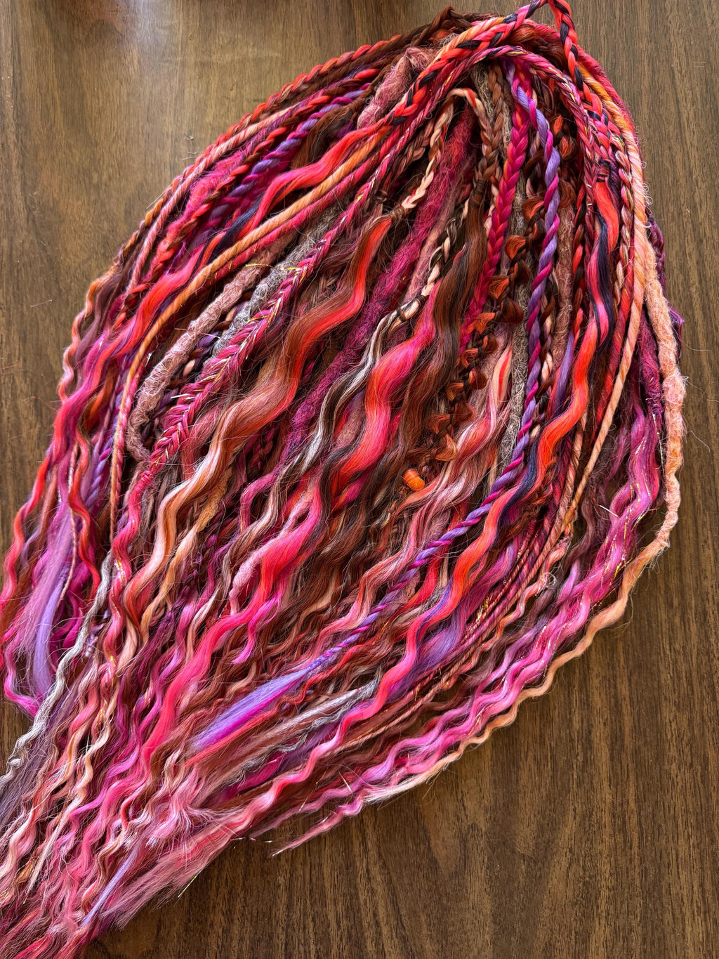 Sunset Dreams Double Ended Boho Dreads & Braids | Twist, Crochet & Wavy Dread Set