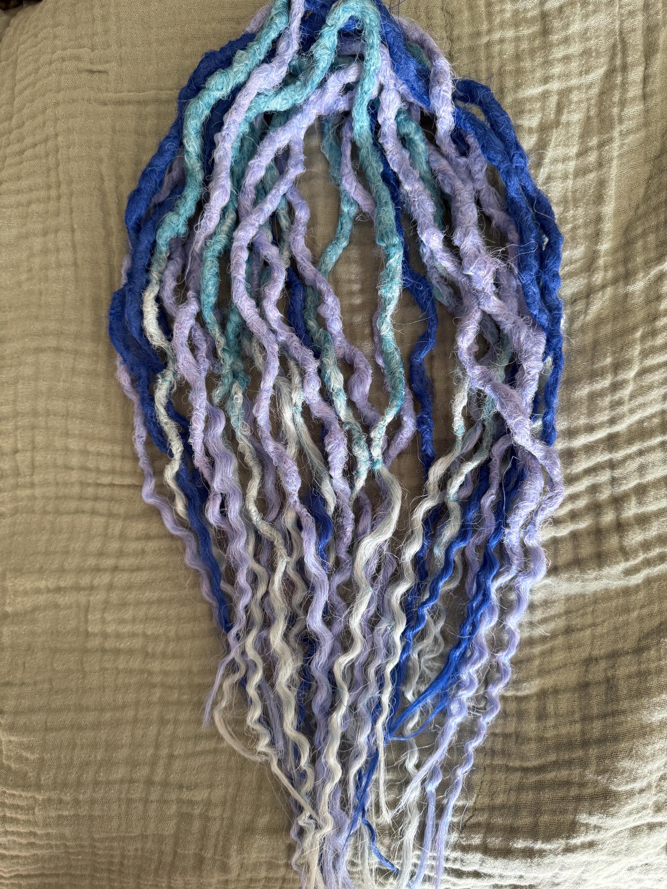 Sweet Dreams Double Ended Crochet Wavy Dreads | Brown Ombré Dread Set