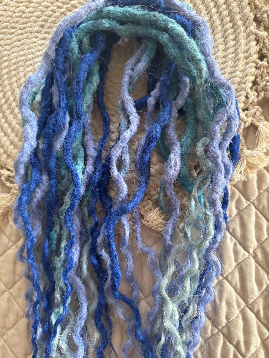 Sweet Dreams Double Ended Crochet Wavy Dreads | Brown Ombré Dread Set