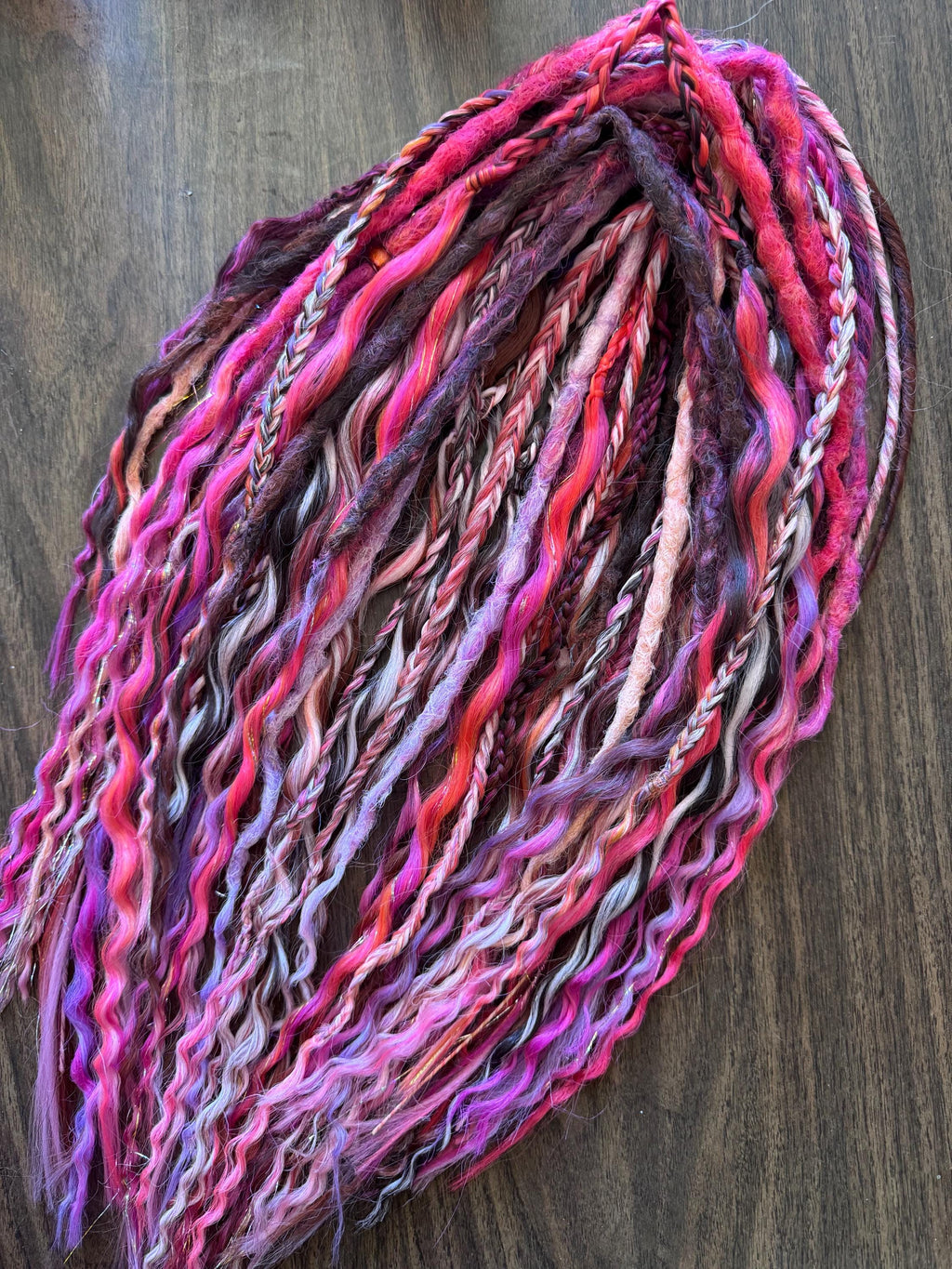 Sunset Dreams Double Ended Boho Dreads & Braids | Twist, Crochet & Wavy Dread Set